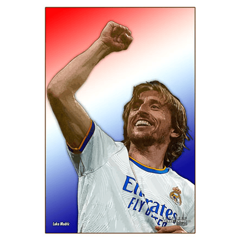 POSTERS - ASTROS DEL FUTBOL: Luka Modrić