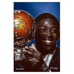 POSTERS - ASTROS DEL FUTBOL: Ousmane Dembélé