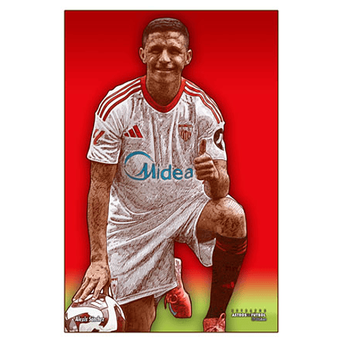 POSTERS - ASTROS DEL FUTBOL: Alexis Sánchez - Sevilla