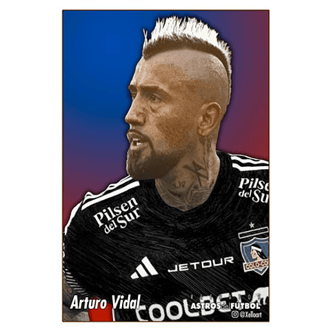 POSTERS - ASTROS DEL FUTBOL: Arturo Vidal