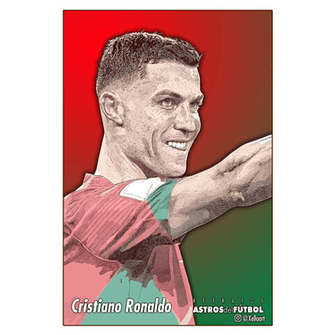 POSTERS - ASTROS DEL FUTBOL: Cristiano Ronaldo
