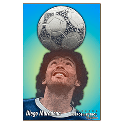 POSTERS - ASTROS DEL FUTBOL: Diego Maradona