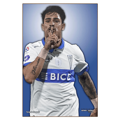 POSTERS - ASTROS DEL FUTBOL: Fernando Zampedri