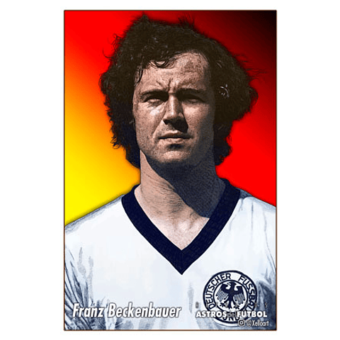 POSTERS - ASTROS DEL FUTBOL: Franz Beckenbauer