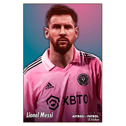 POSTERS - ASTROS DEL FUTBOL: Messi - Mia 1