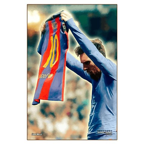 POSTERS - ASTROS DEL FUTBOL: Messi - BC