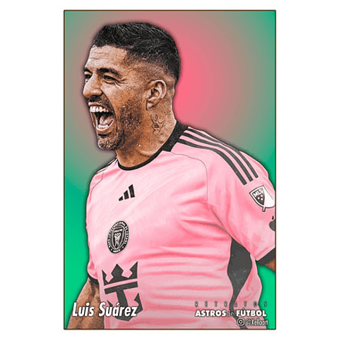 POSTERS - ASTROS DEL FUTBOL: Luis Suárez