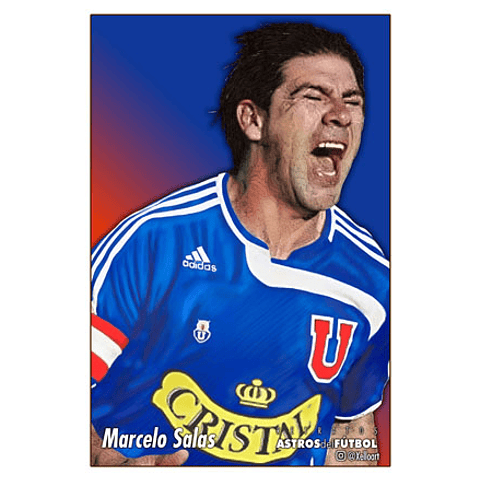 POSTERS - ASTROS DEL FUTBOL: Marcelo Salas
