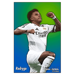 POSTERS - ASTROS DEL FUTBOL: Rodrygo