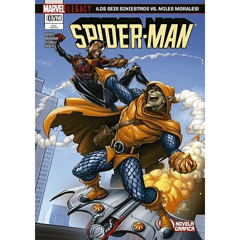 SPIDER MAN LOS SEIS SINIESTROS VS MILES MORALES (MARVEL LEGACY)
