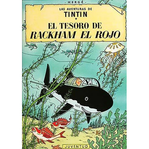  TINTIN EL TESORO DE RACKHAM EL ROJO