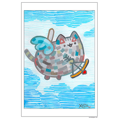 AFICHE FAN ART - PUSHEEN