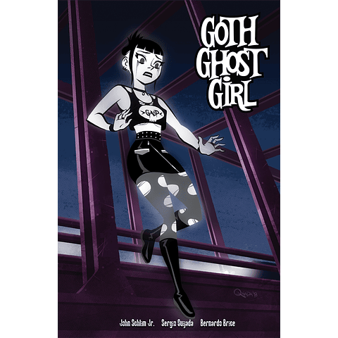 GOTH GHOST GIRL 1