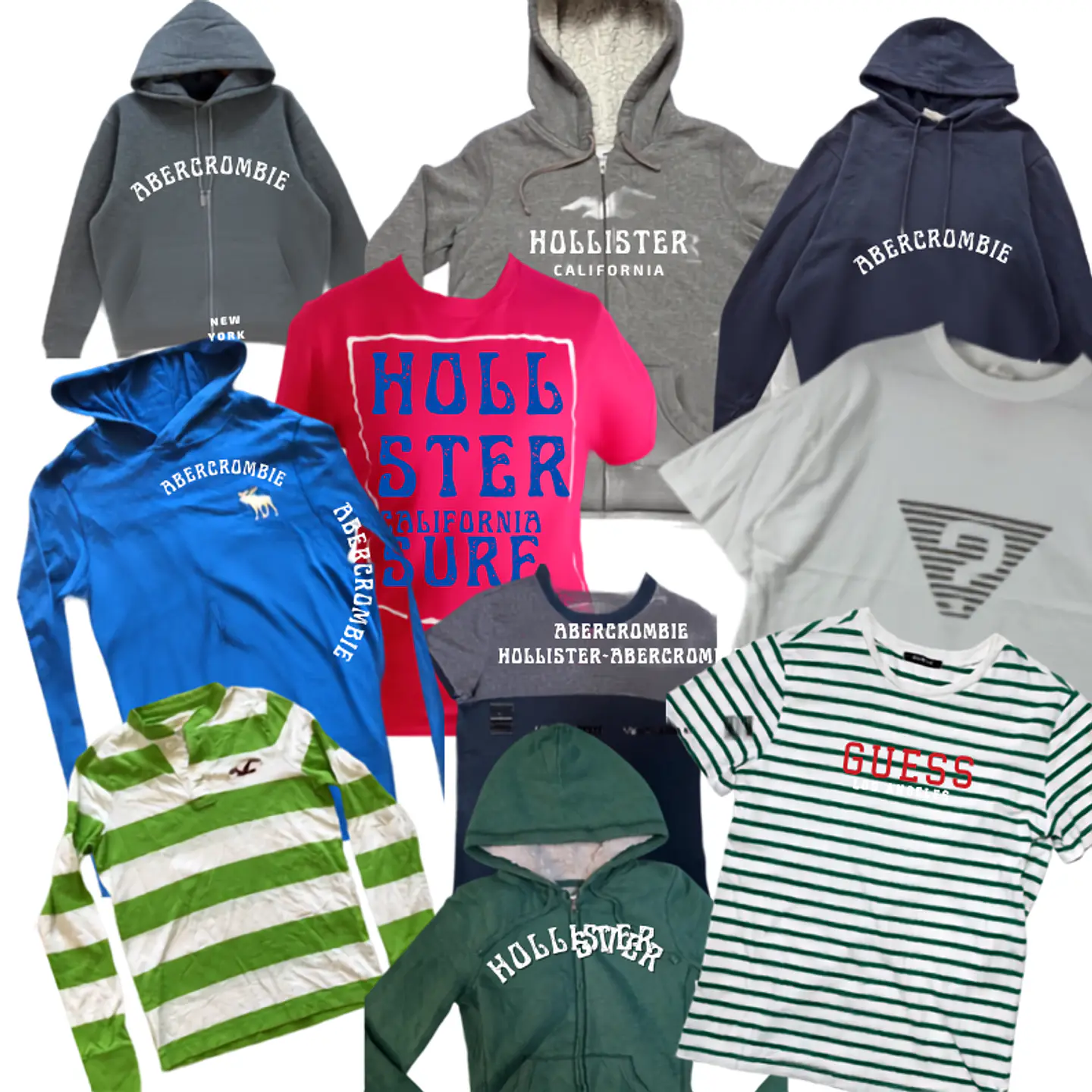 Fardo Marca Guess Aeropostale Hollister Abercrombie 1