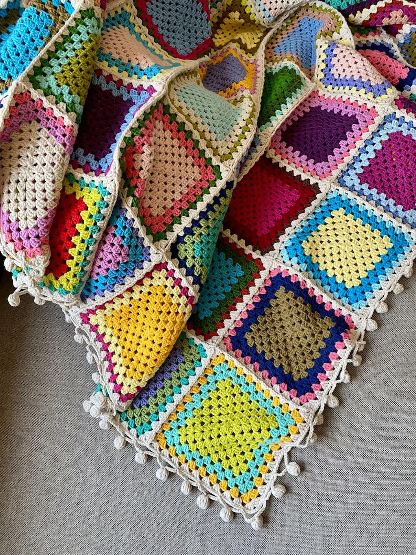 Fardo frazadas Mantas tejidas Crochet lana Pieceras cobertores 1