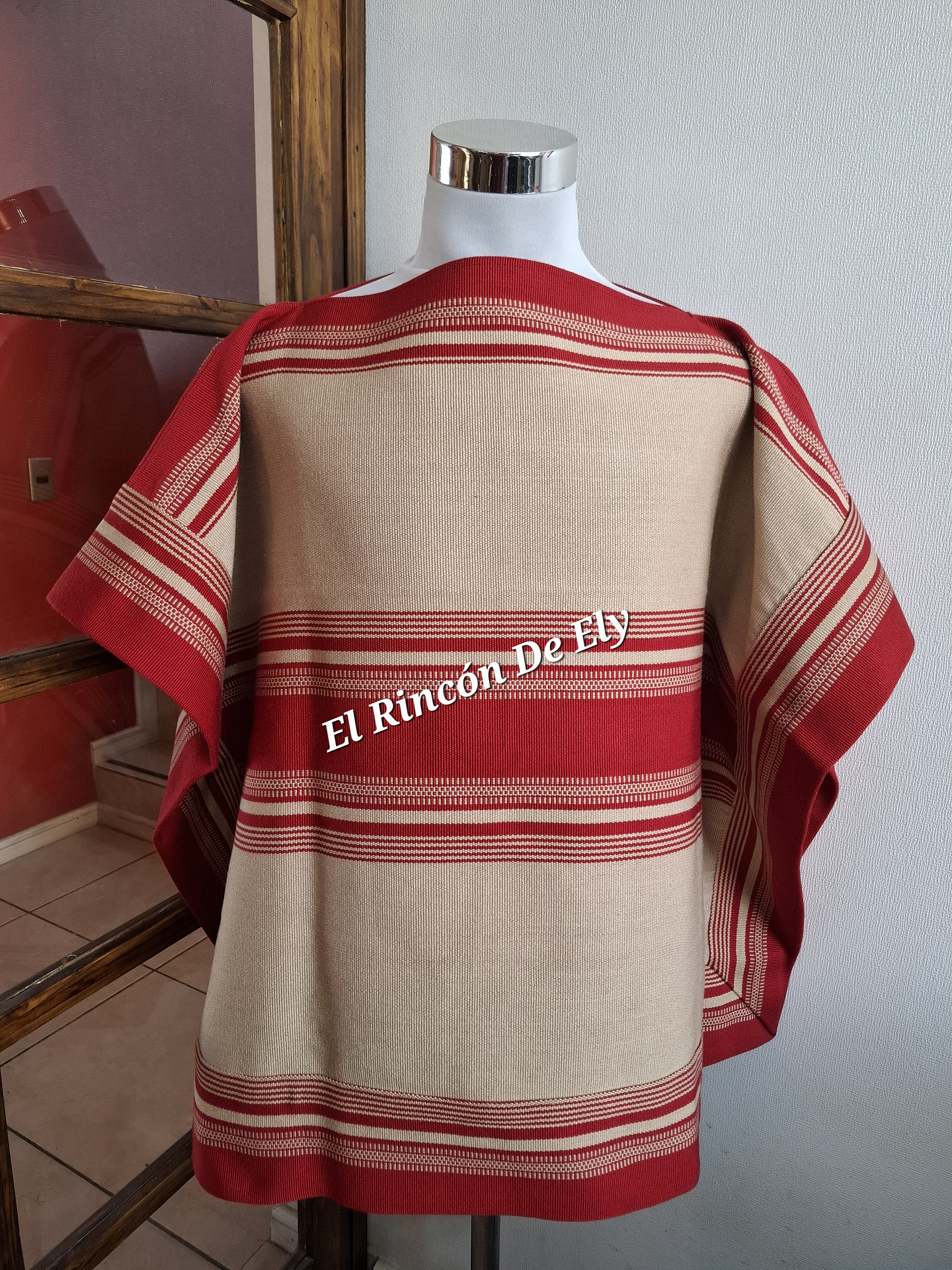 Manta de Huaso Adulto - 3 Hebras de Hilo Algodón 1