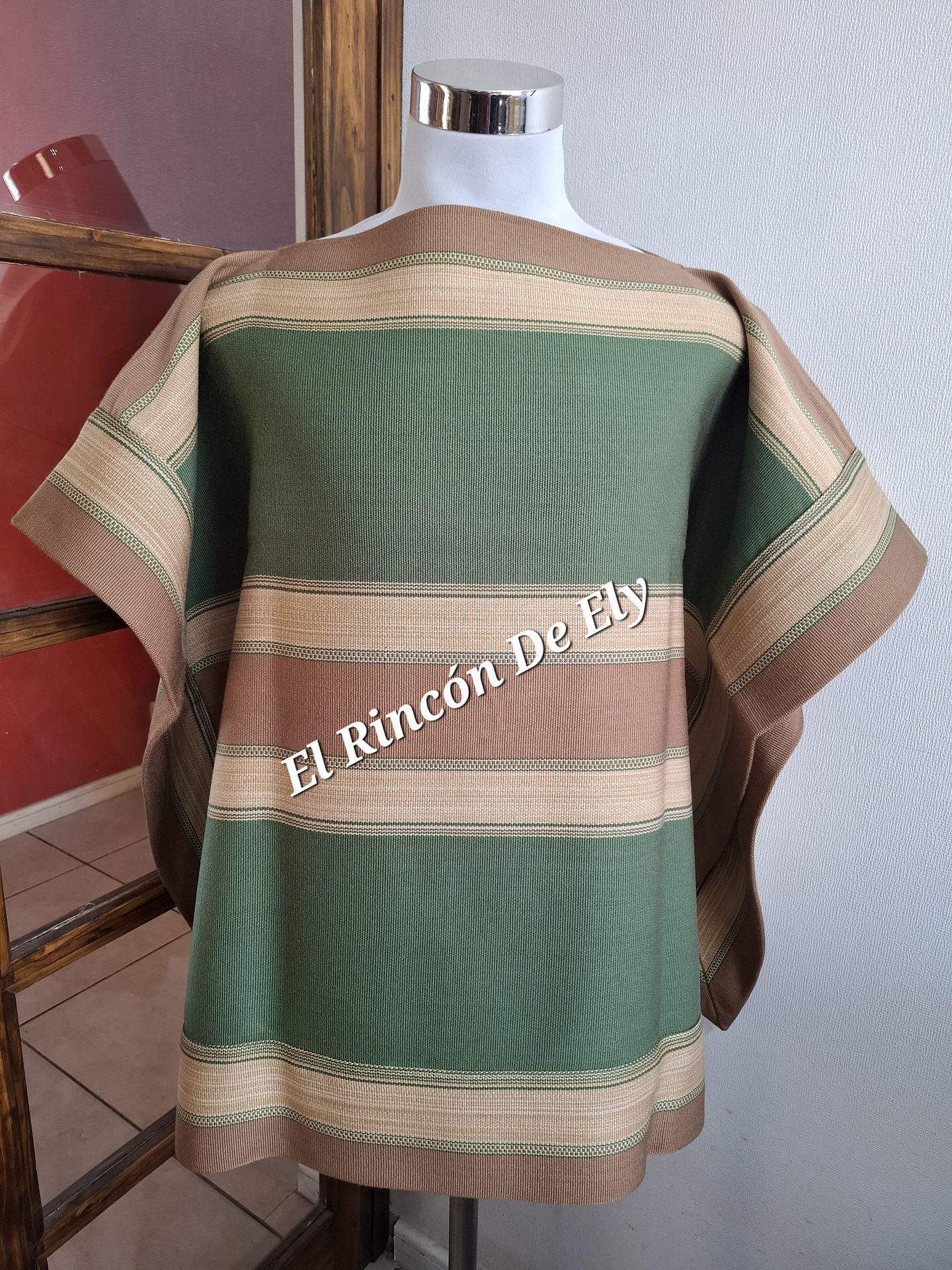 Manta de Huaso Adulto - 3 Hebras de Hilo Algodón 1