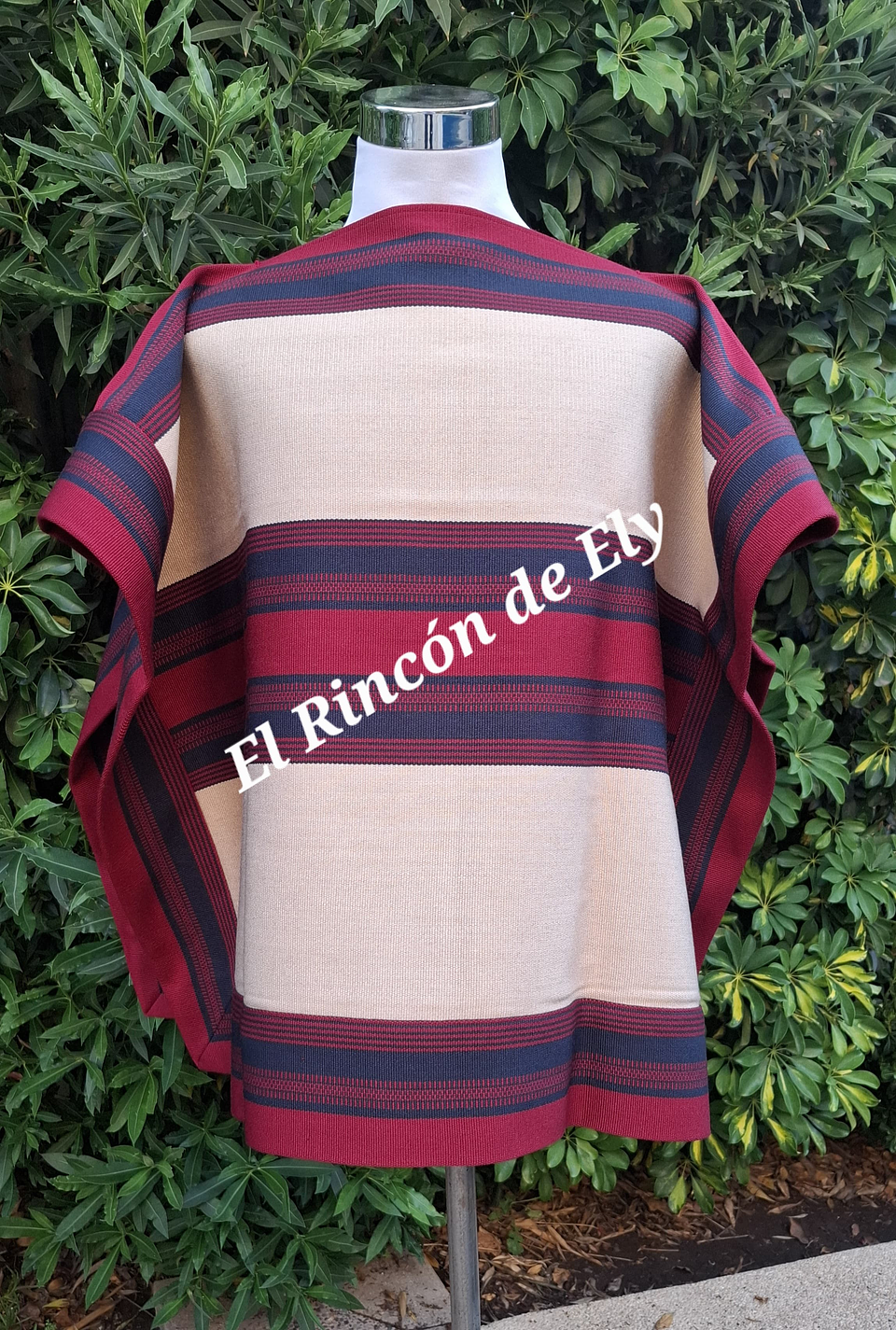 Manta de Huaso Adulto - 3 Hebras de Hilo Algodón 1