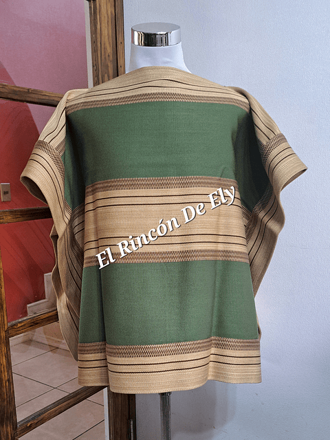 Manta de Huaso Adulto - 3 Hebras de Hilo Algodón