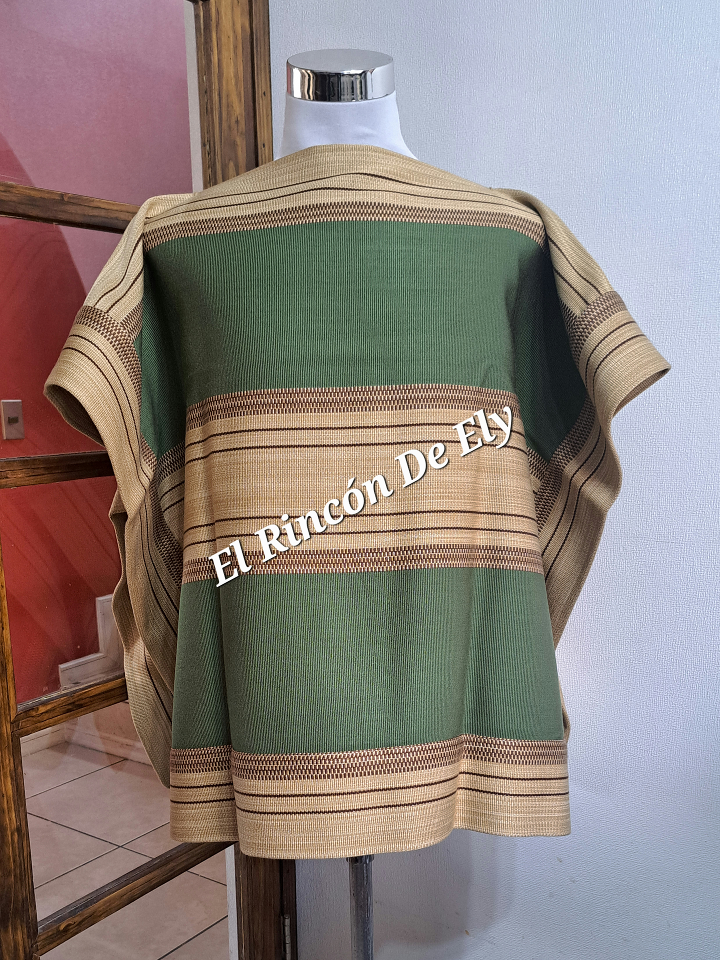 Manta de Huaso Adulto - 3 Hebras de Hilo Algodón 1