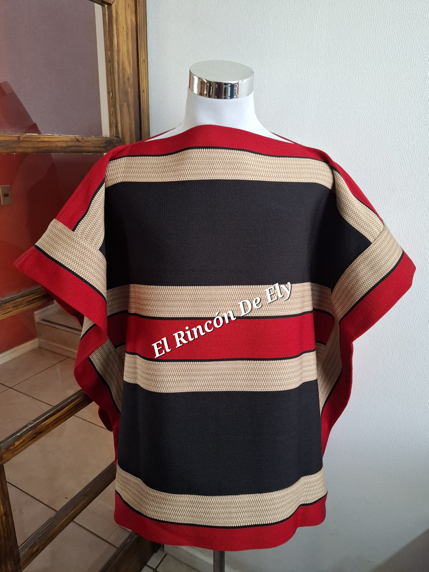 Manta de Huaso Adulto - 3 Hebras de Hilo Algodón 1