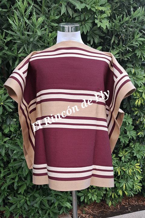 Manta de Huaso Adulto - 3 Hebras de Hilo Algodón