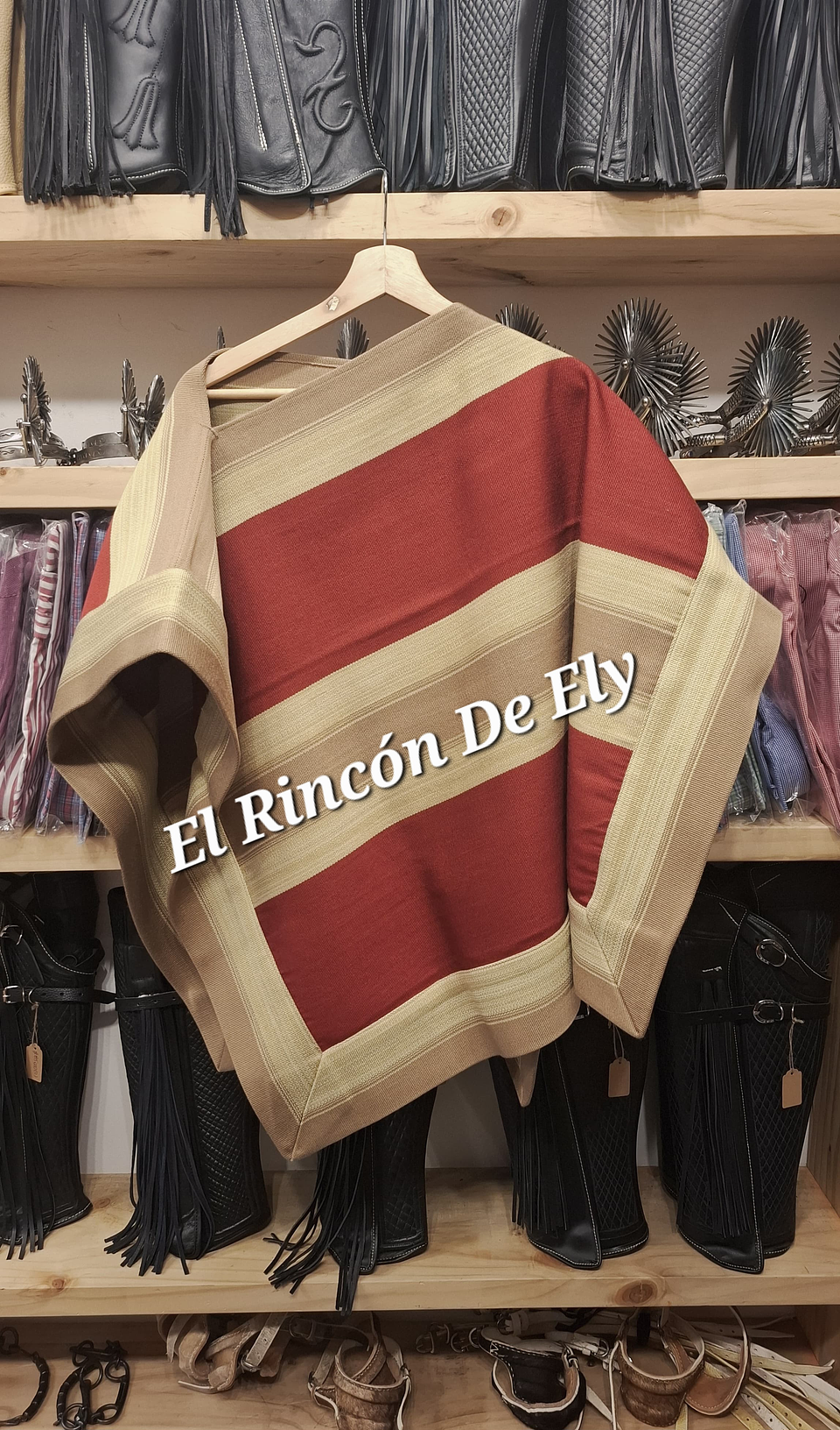 Manta de Huaso Adulto - 3 Hebras de Hilo Algodón 1