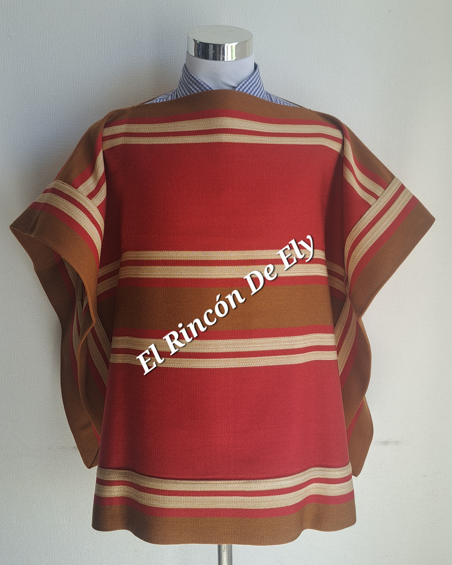 Manta de Huaso Adulto - 3 Hebras de Hilo Algodón 1