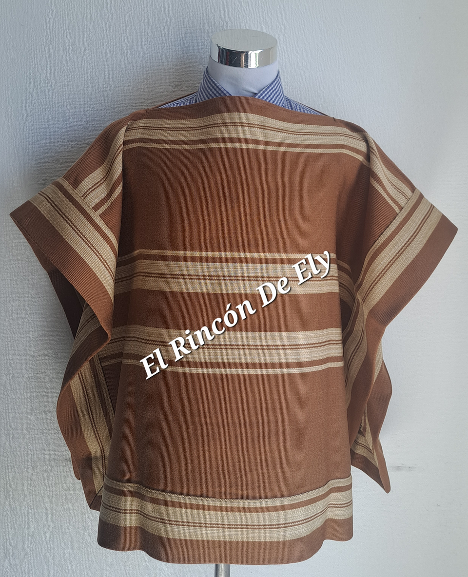 Manta de Huaso Adulto - 3 Hebras de Hilo Algodón 1