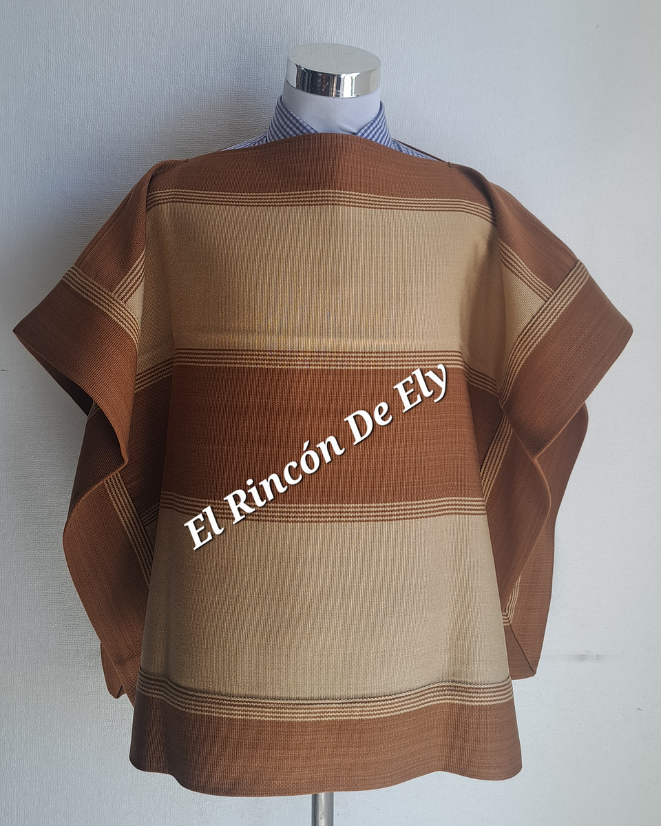 Manta de Huaso Adulto - 3 Hebras de Hilo Algodón 1