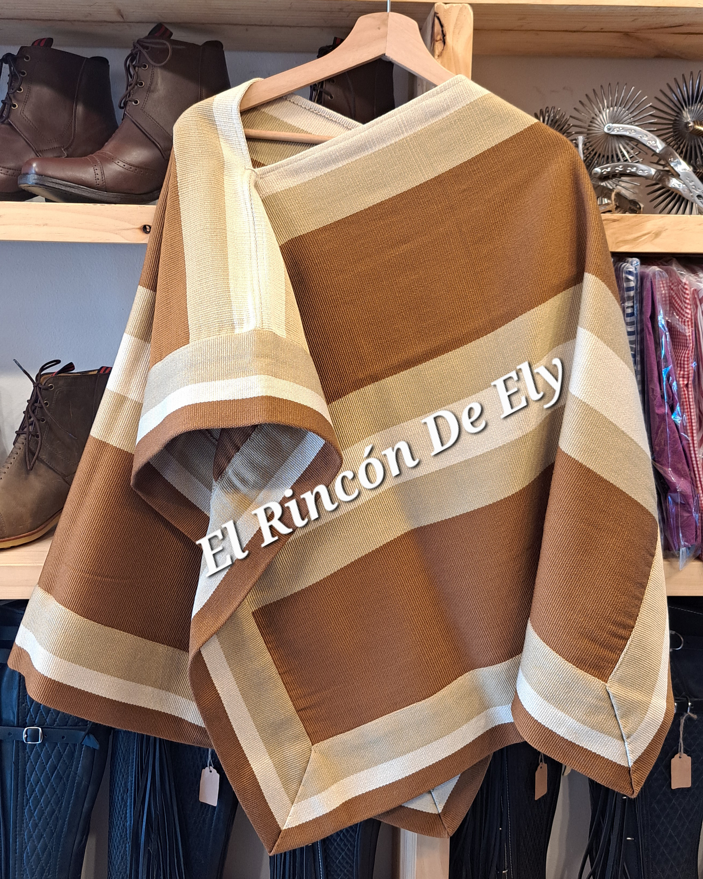 Manta de Huaso Adulto - 3 Hebras de Hilo Algodón 1