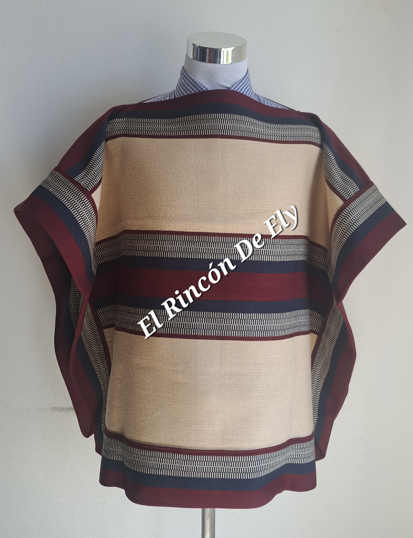 Manta de Huaso Adulto - 3 Hebras de Hilo Algodón 1