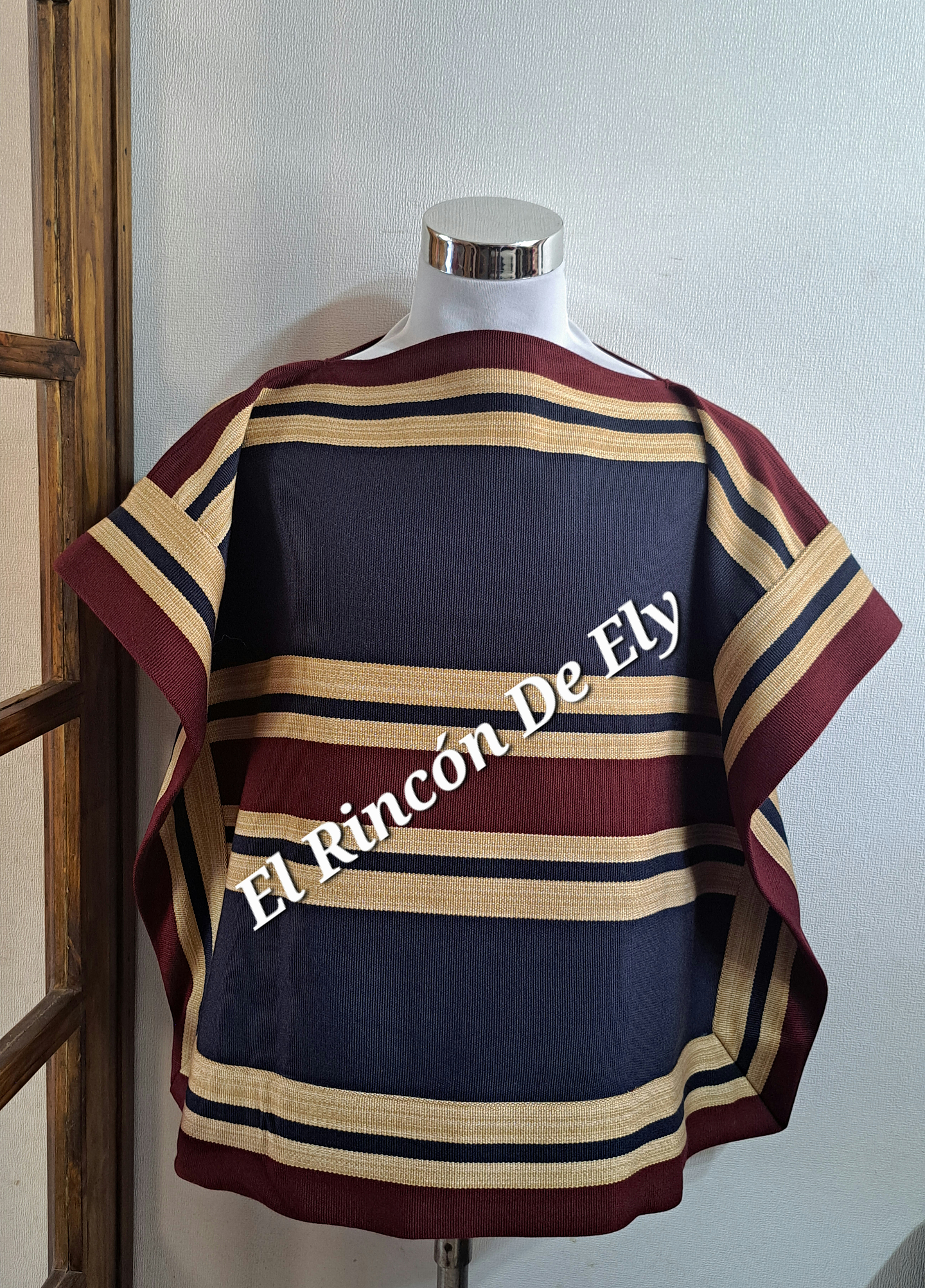 Manta de Huaso Adulto - 3 Hebras de Hilo Algodón 1