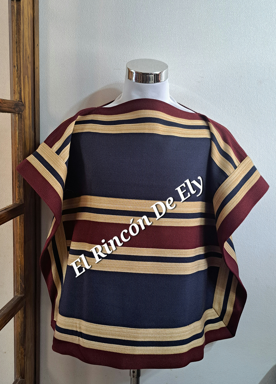 Manta de Huaso Adulto - 3 Hebras de Hilo Algodón 1