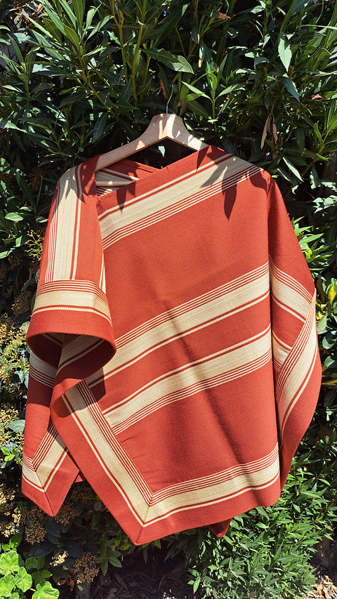 Manta de Huaso Adulto - 3 Hebras de Hilo Algodón