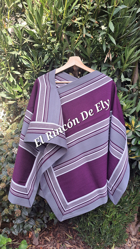 Manta de Huaso Adulto - 3 Hebras de Hilo Algodón