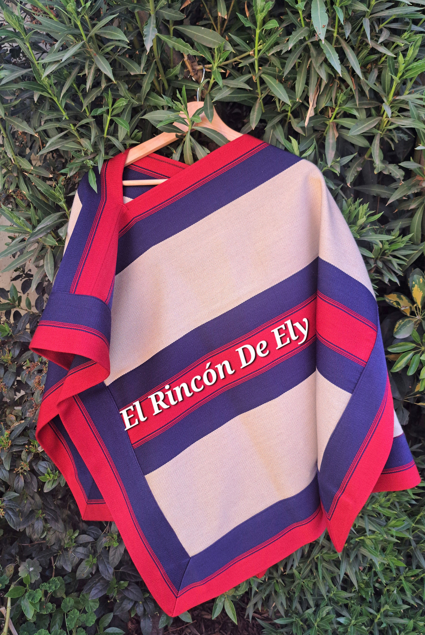 Manta de Huaso Adulto - 3 Hebras de Hilo Algodón 1