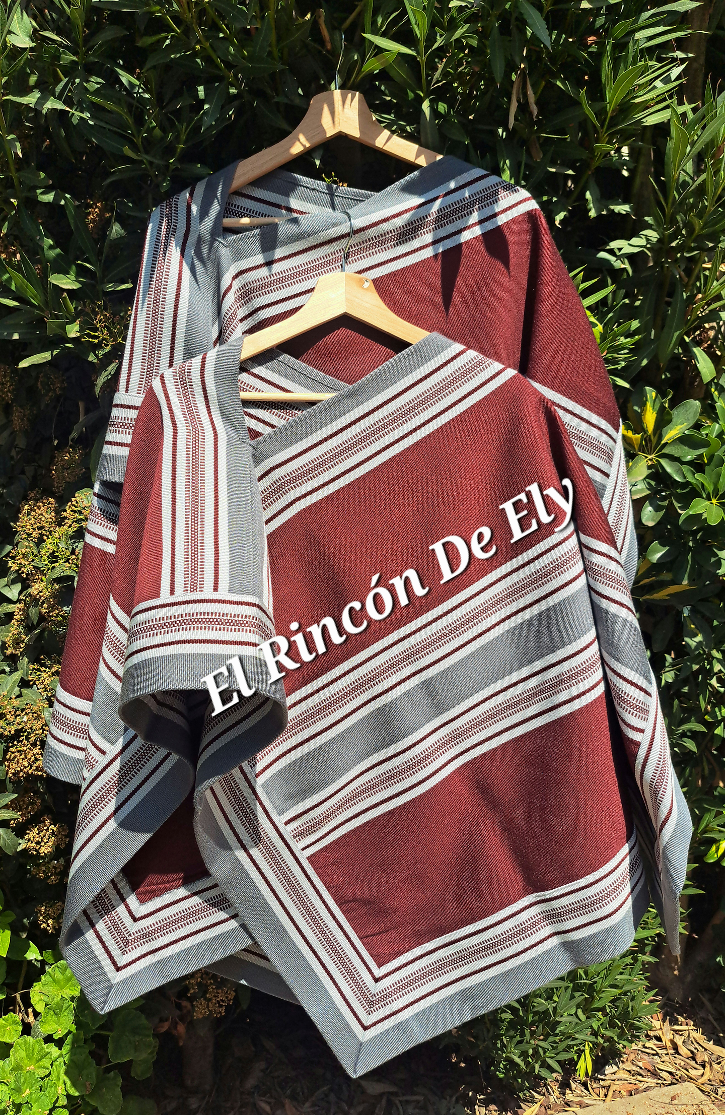 Manta de Huaso Adulto - 3 Hebras de Hilo Algodón 1