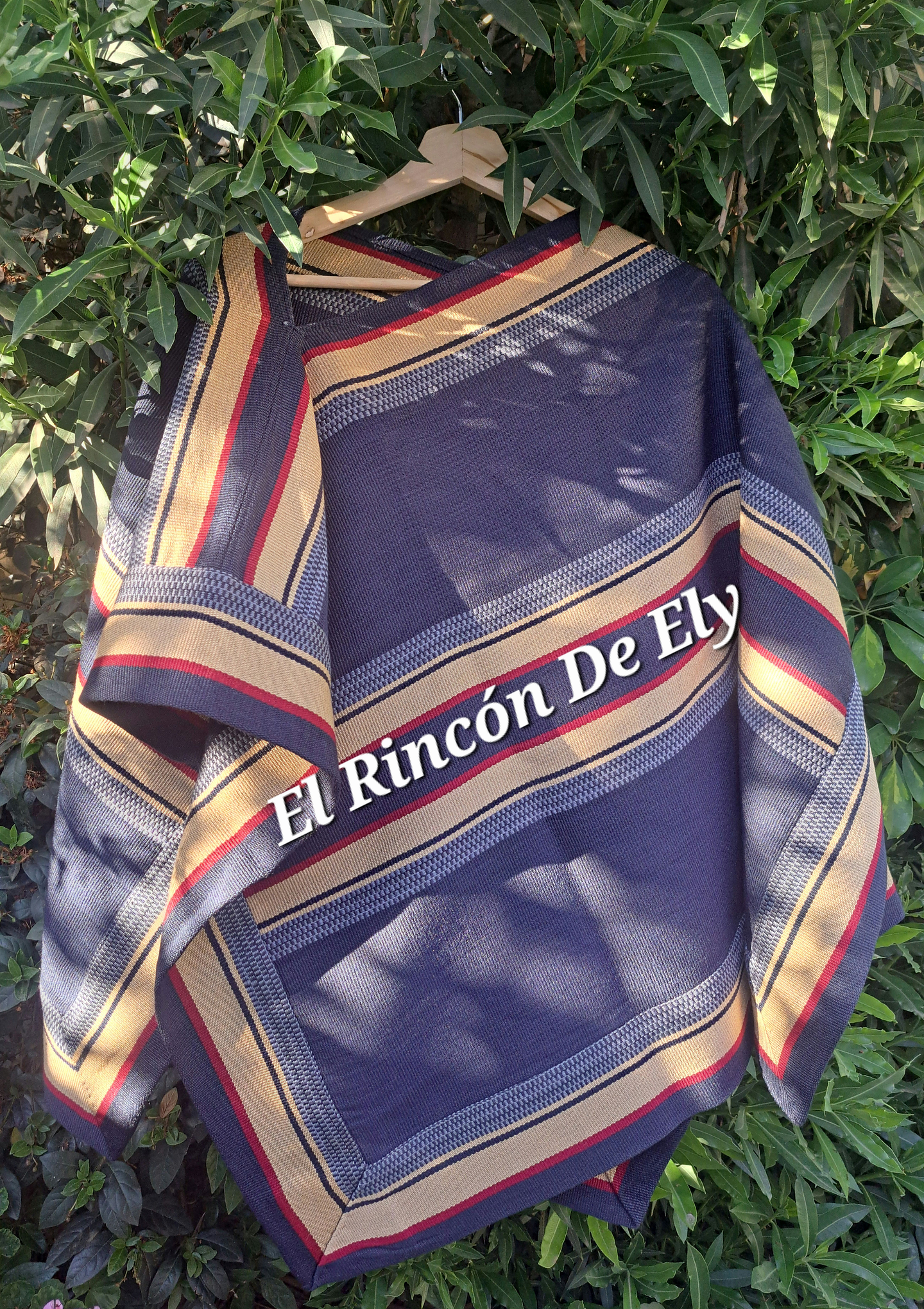 Manta de Huaso Adulto - 3 Hebras de Hilo Algodón 1