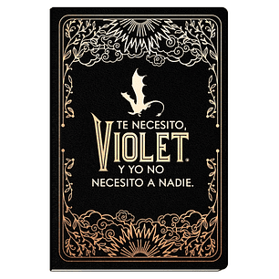 Diario oficial de Alas de sangre: Te necesito, Violet. TD