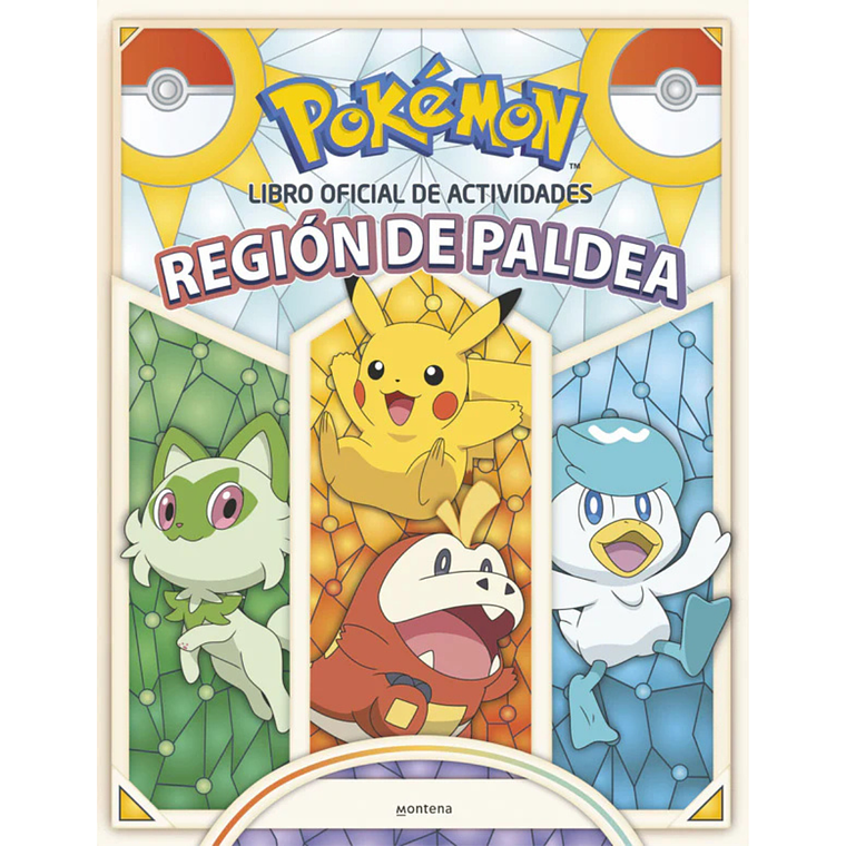 Pokemon. Libro oficial de actividades Región de Paldea 1