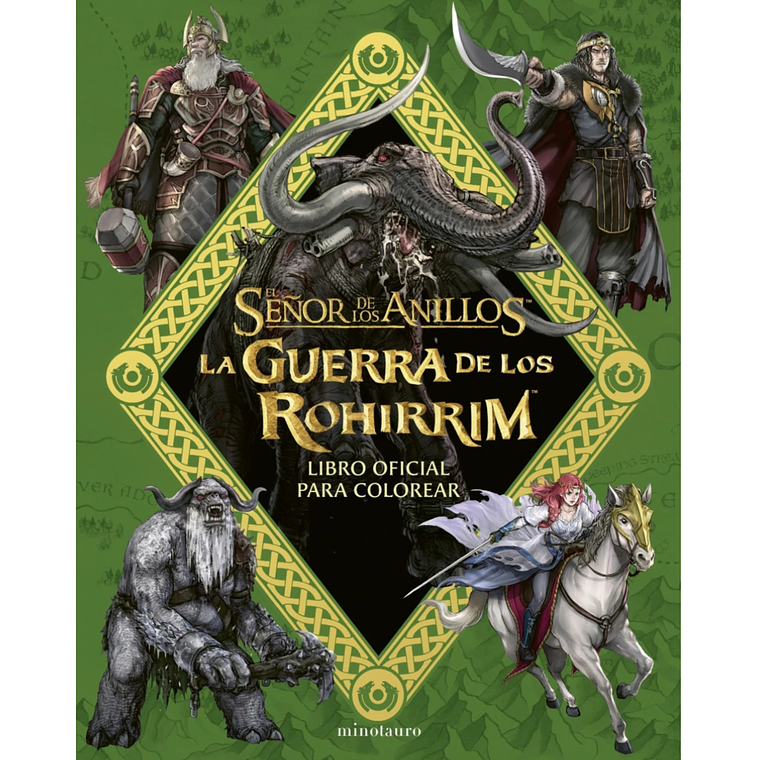 La Guerra de los Rohirrim: libro oficial para colorear 1