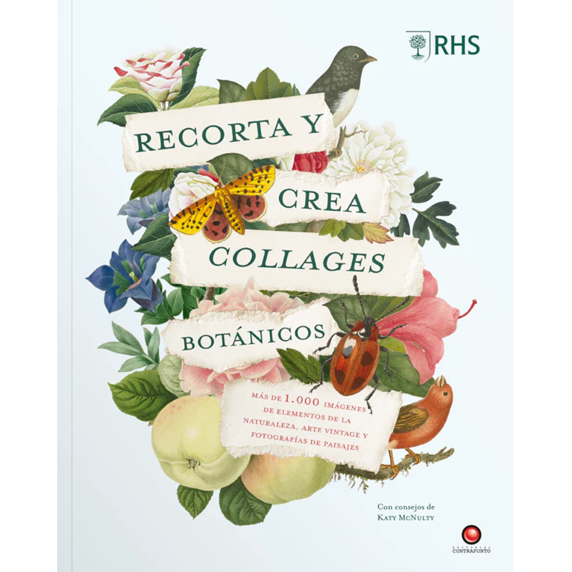 Recorta y crea collages botánicos 1