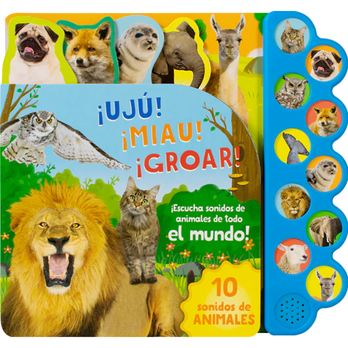 10 Sonidos de animales ¡Ujú! ¡Miau! ¡Groar! 1