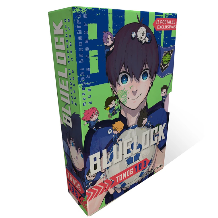 Shonen Starter Set Blue Lock nº 1+2+3  1