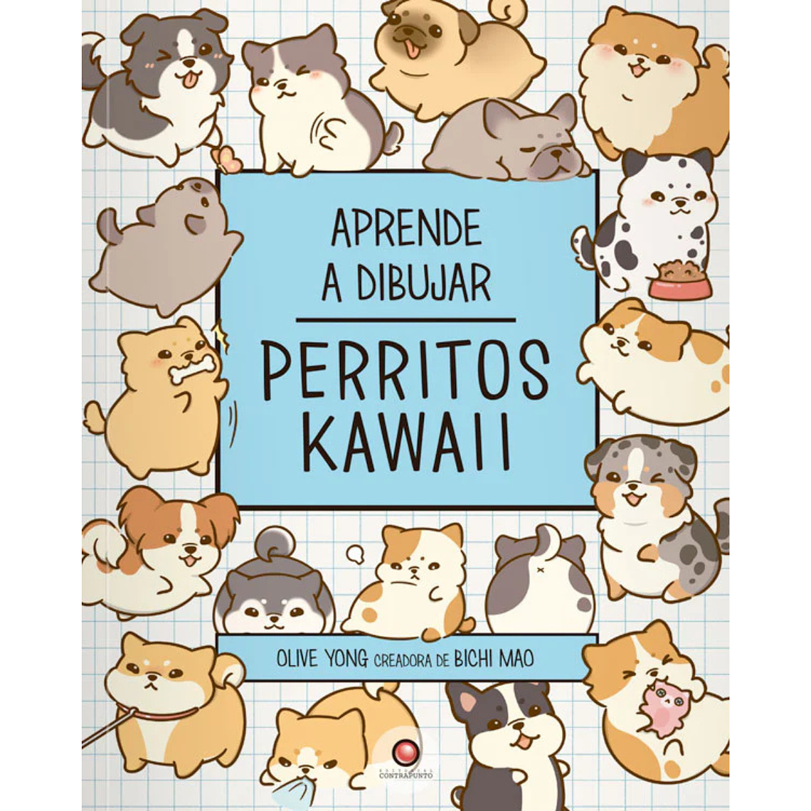Aprende a dibujar - Perritos Kawaii  1