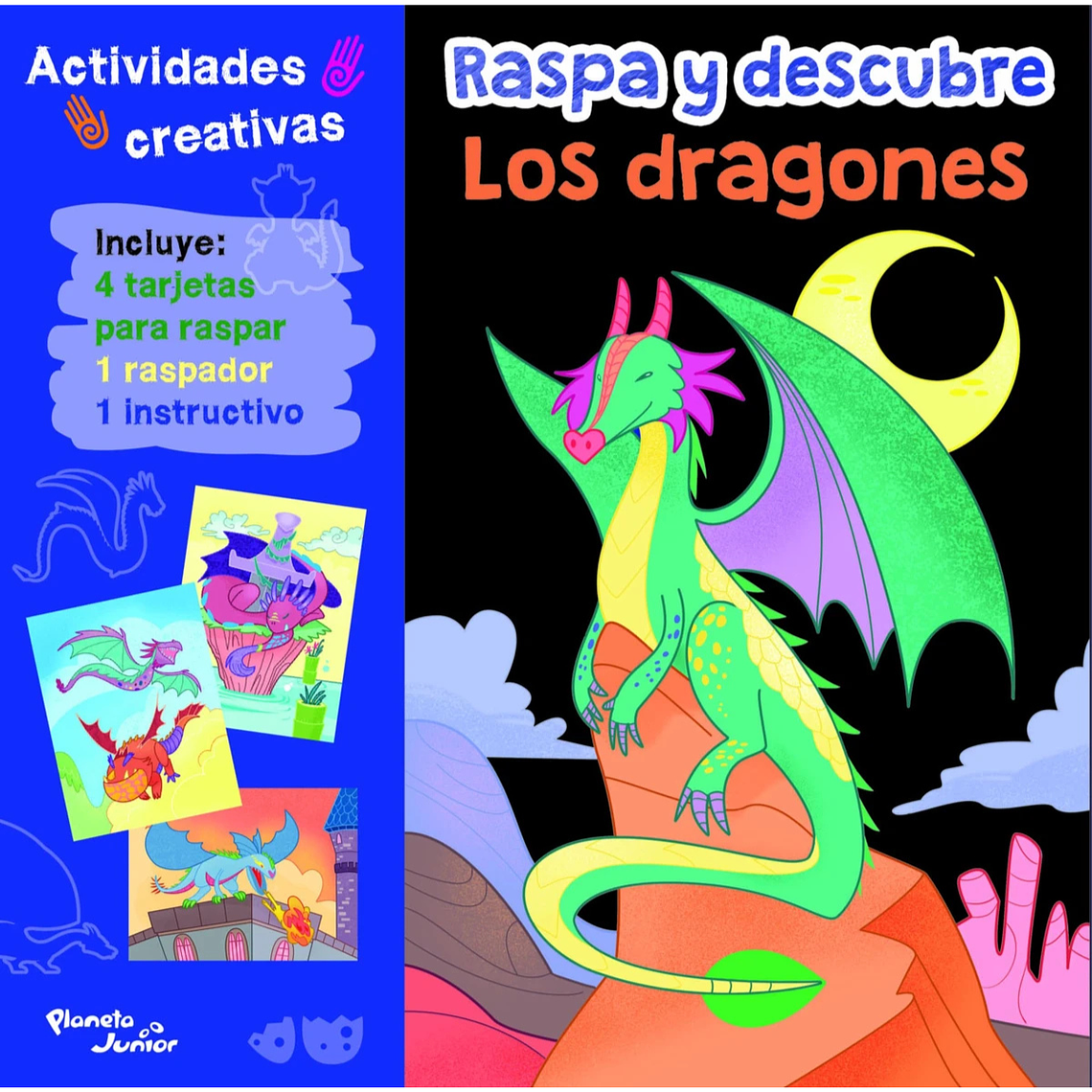 Raspa y descubre: Los Dragones 1