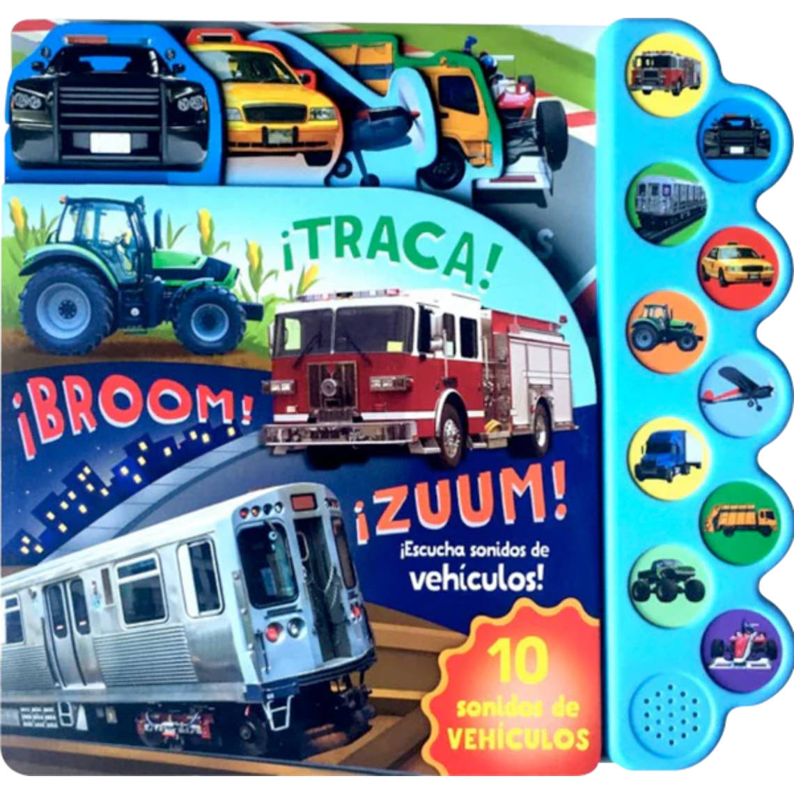 10 sonidos de vehículos ¡Traca! ¡Broom! ¡Zuum! 1