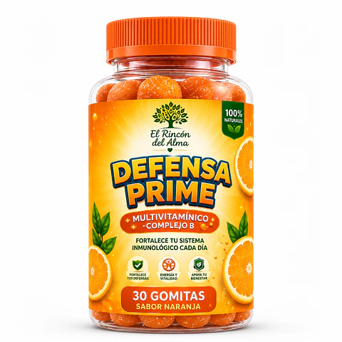 Defensa Prime® – Multivitamínico + Complejo B