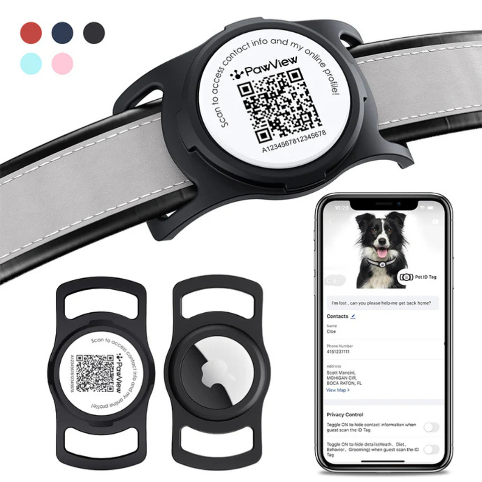PET ID AirTag Holder 2